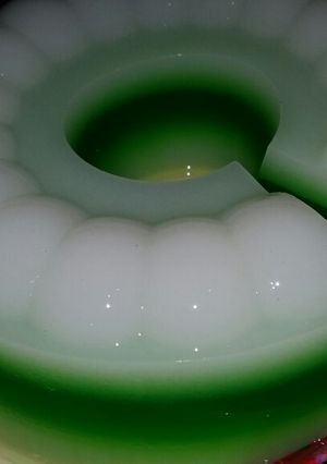 Foto resep Kolaborasi Jelly Coco dan Melon
