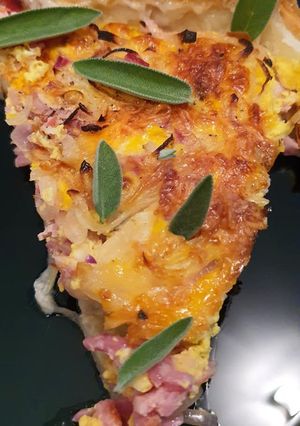 Une photo de Quiche Lorraine aux Oignons