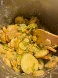 Parsnips with creamed celery