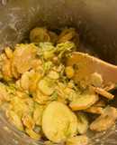 Parsnips with creamed celery