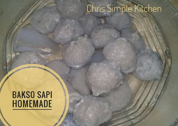 Bakso Sapi Homemade