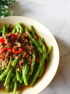 Foto resep Tumis Baby Buncis Daging Giling