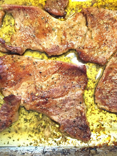Una foto de Secreto de cerdo ibérico al horno