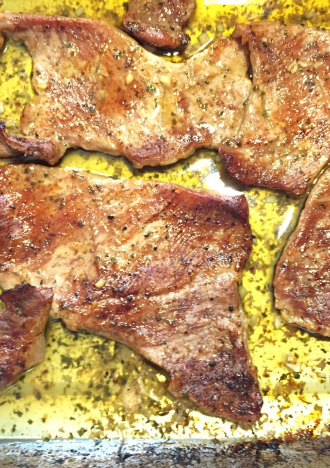 Una foto de Secreto de cerdo ibérico al horno