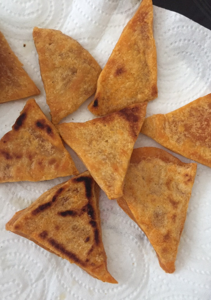 Una foto de Intento de doritos caseros