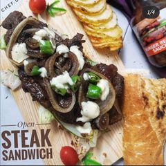 A picture of Steak sandwich.