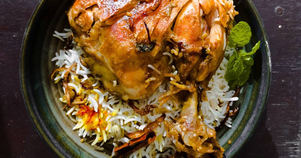 Pressure Cooker Chicken Biryani Recipe By Chakhleinsta Cookpad