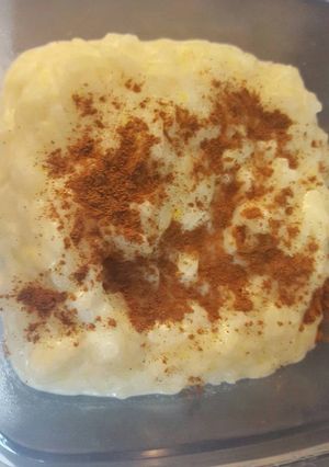 Una foto de Arroz con leche tradicional