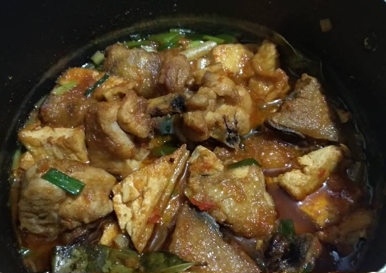 Resep Ayam Kecap + Tahu, Enak Banget