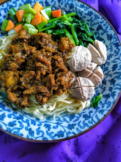 Foto resep Mie ayam lada hitam
