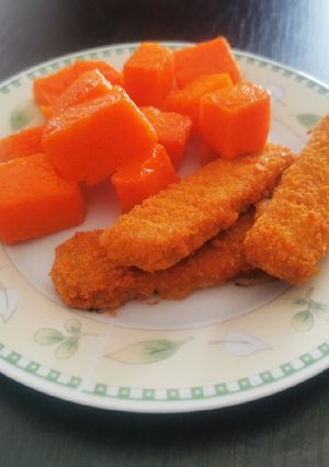 Sütőtök köretnek recept fotója
