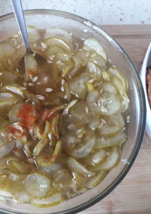 Uborka saláta nem csak nyáron recept fotója