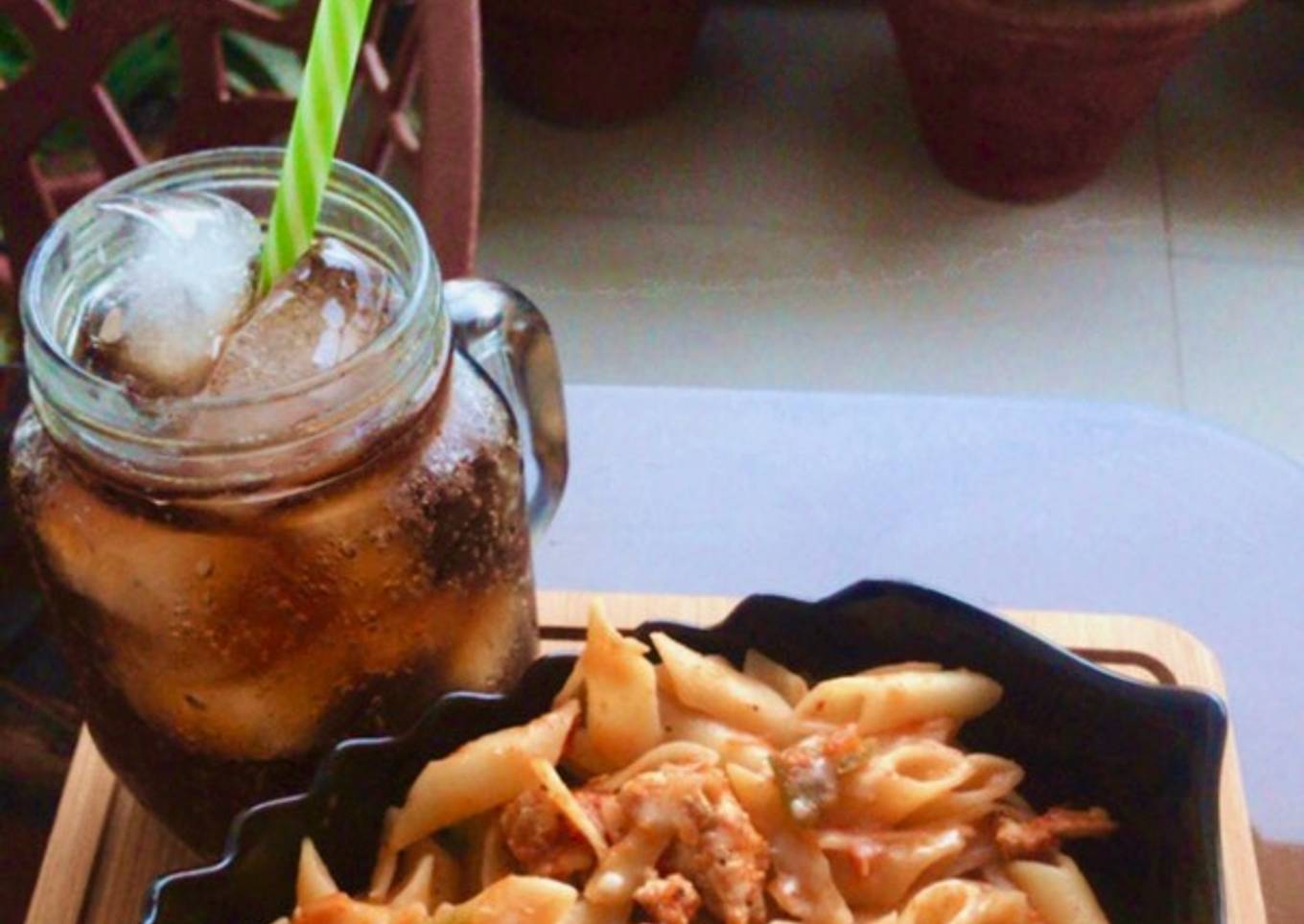 Cheesy Penne Pasta