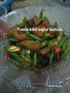 Foto resep Tumis kikil sayur Buncis