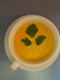 Una foto de Crema de Zapallo