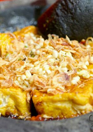Foto resep Tahu penyet kecap 