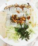 Bánh cuốn tôm thịt (làm bánh bằng chảo chống dính)