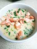 Crema rápida de camarones