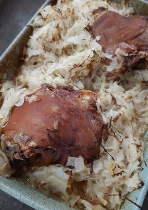 Sült csülök recept fotója