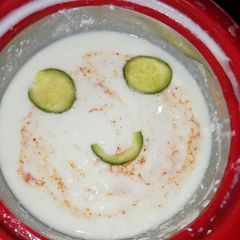 A picture of Cucumber Raita.