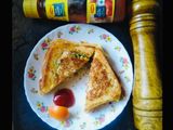 எக் சீஸ் ஸ்டபிங் பிரட்(egg cheese stuffed bread recipe in tamil)