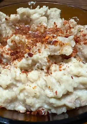 Una foto de Dip de porotos