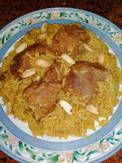 صورة لوصفة كبسه اللحمة