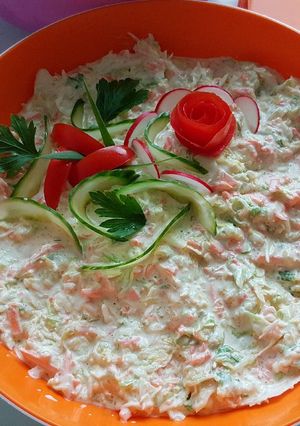 Coleslaw saláta recept fotója