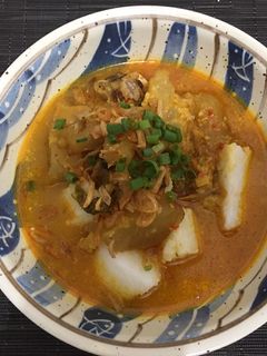 Foto resep Lontong kikil surabaya
