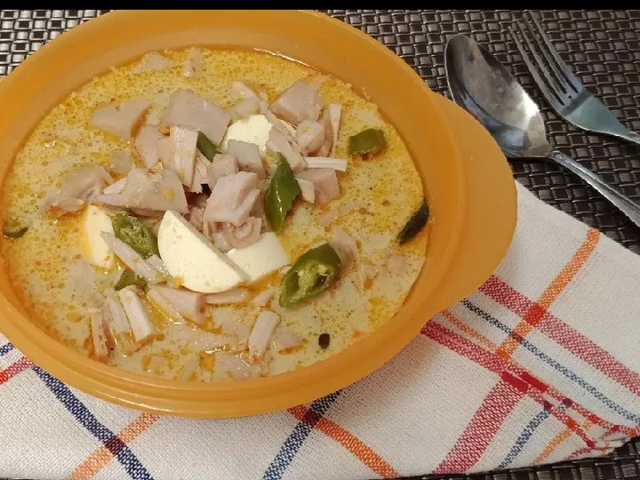 Anti Ribet, Memasak Sayur lodeh nangka muda mix putih telur Wajib Dicoba