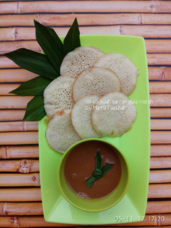Foto resep Serabi Kuah Santan Gula Merah