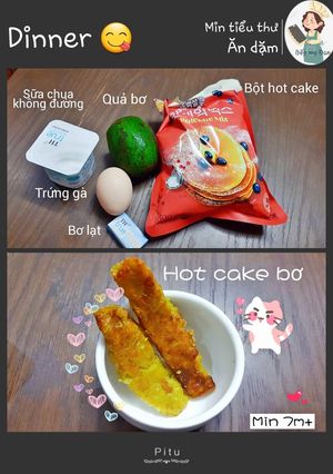 Hình của món Hotcake bơ | pancake.
