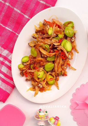 Foto resep Tumis Teri Pete