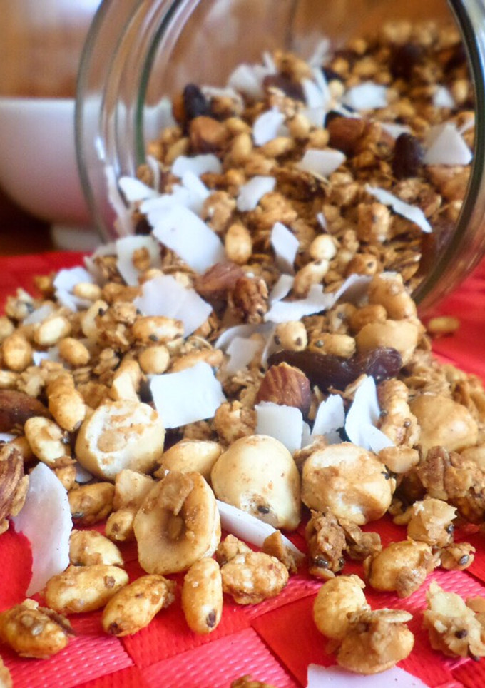 Una foto de Granola casera
