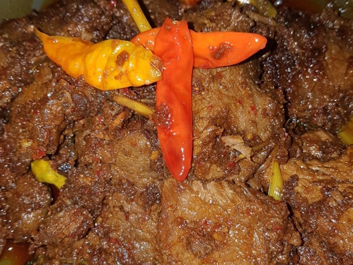  Cara gampang memasak Rendang sapi super empuk  gurih