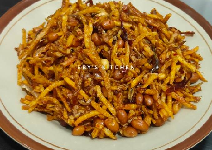 Resep: Kering Tempe Kentang Kacang Simpel