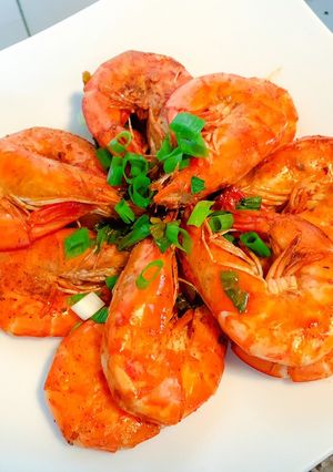 胡椒蝦🦐氣炸鍋版 的食譜成品照片