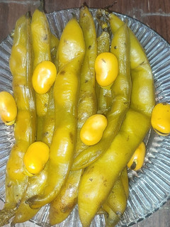 عکسی از دستور باقالی پخته