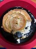 Tahini Pie with Dough – Vegan