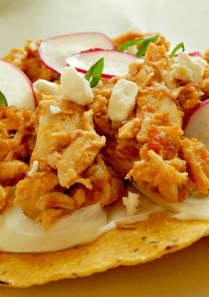 A picture of Chicken Tinga.