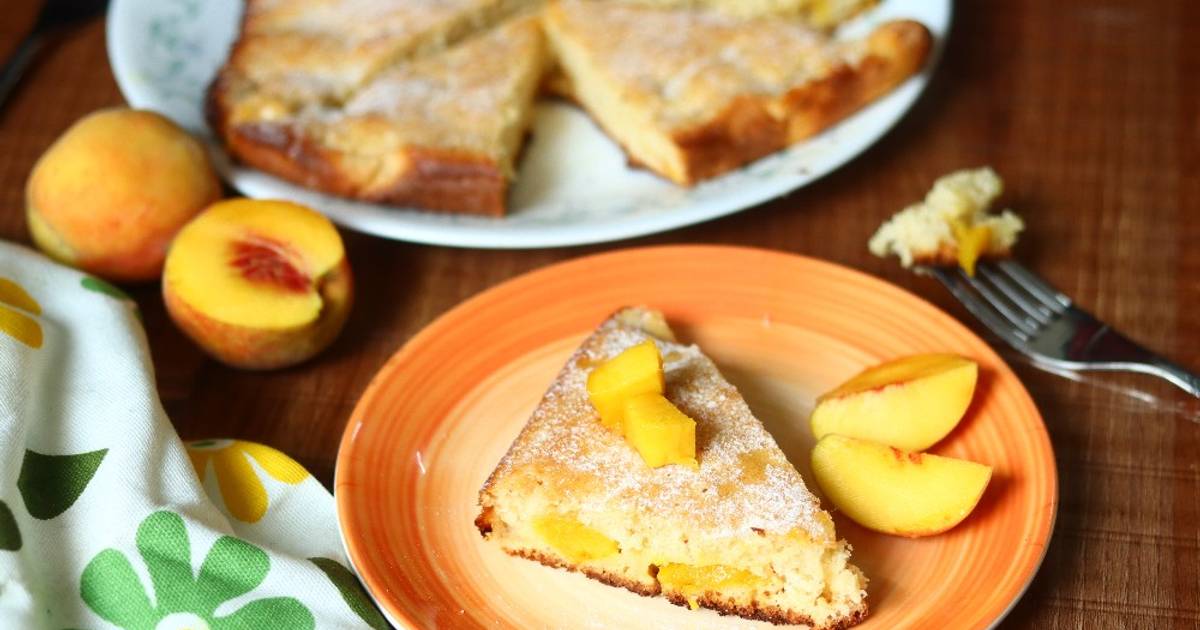Peach Upside-Down Bundt Cake Recipe by Taylor Haston - Cookpad
