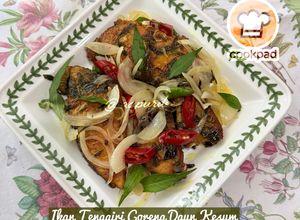 Gambar 👩‍🍳Ikan Tenggiri Goreng Daun Kesum