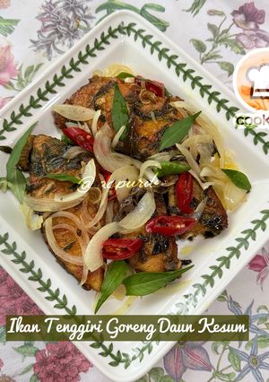 Gambar 👩‍🍳Ikan Tenggiri Goreng Daun Kesum