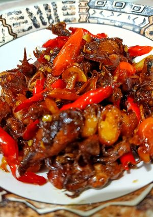 Foto resep Oseng Cumi Asin