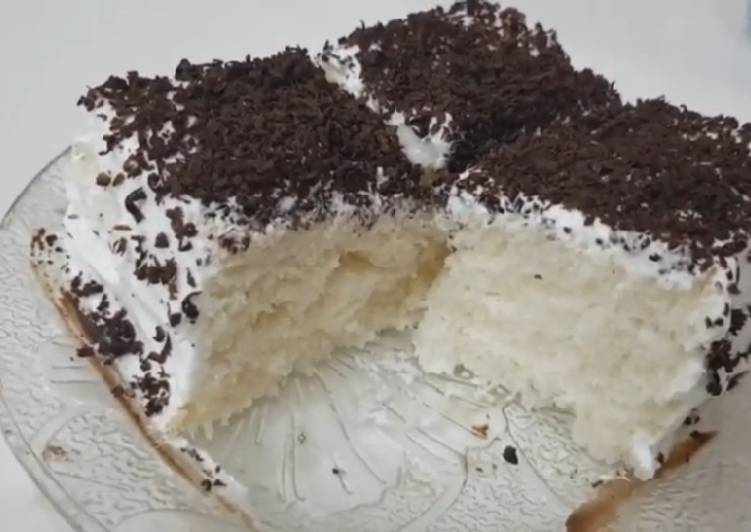 Easy Way to Make Appetizing Bread cream cake