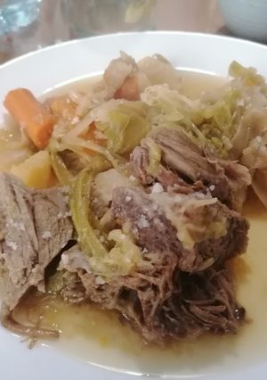 A picture of Pot au feu.