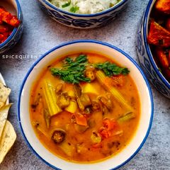 A picture of Sindhi Kadhi.