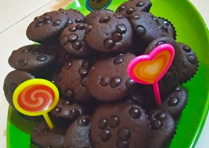 Brownies cup mini kering