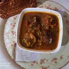 A picture of Raw papaya kofta.