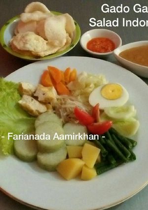 Foto resep Gado Gado salad indonesia